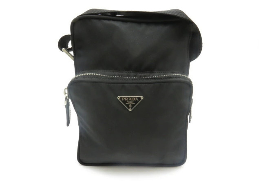 Prada Messenger Crossbody Bag Black